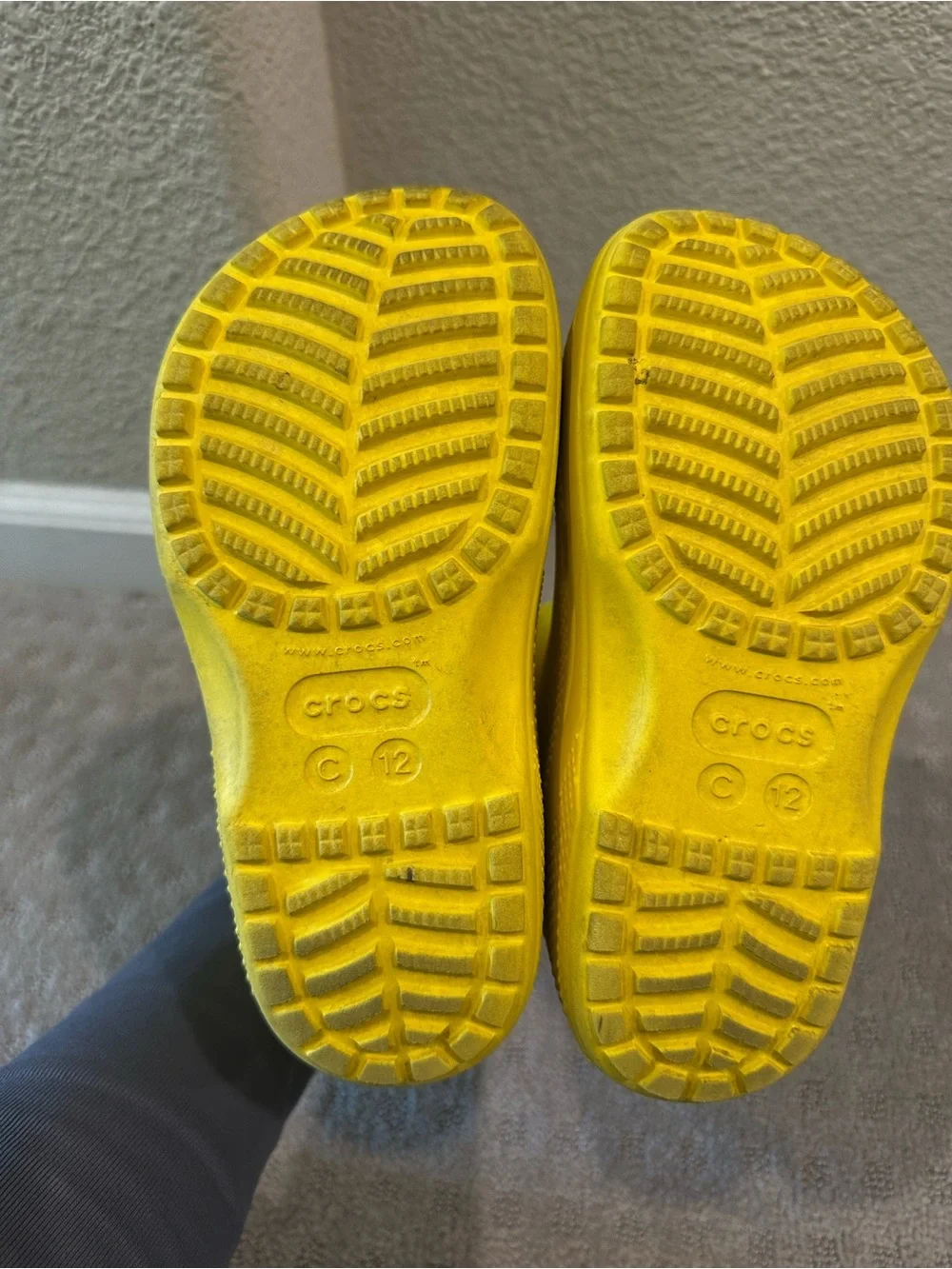Crocs Kids' Yellow Boots
